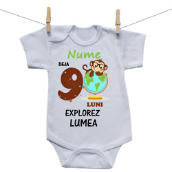 Body cu mânecă scurtă Deja 9 luni Explorez lumea