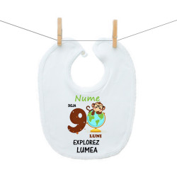 Bavetă cu capse Deja 9 luni Explorez lumea