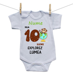 Body cu mânecă scurtă Deja 10 luni Explorez lumea