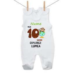 Salopetă Deja 10 luni Explorez lumea