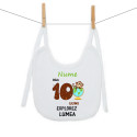 Bavetă cu șnur Deja 10 luni Explorez lumea