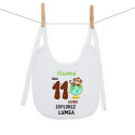 Bavetă cu șnur Deja 11 luni Explorez lumea
