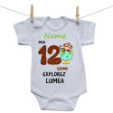 Body cu mânecă scurtă Deja 12 luni. Explorez lumea