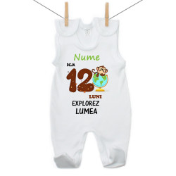 Salopetă Deja 12 luni. Explorez lumea