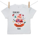 Tricou cu mânecă scurtă Primul meu Moș Nicolae