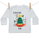 Tricou cu mânecă lungă Al doilea meu Crăciun