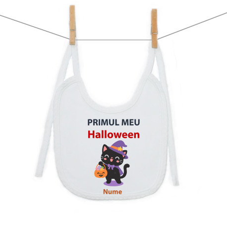 Bavetă cu șnur Primul meu Halloween Bavetă cu șnur Primul meu Halloween