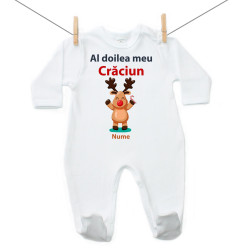 Combinezon Al doilea meu Crăciun cu renișorul