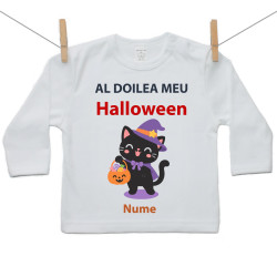Tricou cu mânecă lungă Al doilea meu Halloween