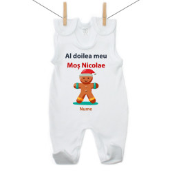 Salopetă Al doilea meu Moș Nicolae cu turtă dulce