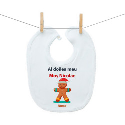 Bavetă cu capse Al doilea meu Moș Nicolae cu turtă dulce