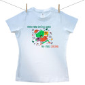 Tricou pentru femei cu mânecă scurtă Pentru prima dată lui Grinch nu-i place Crăciunul